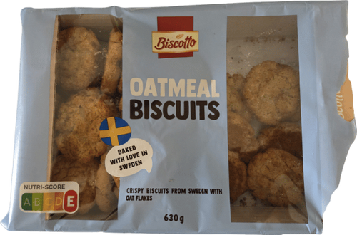 Biscuits aux flocons d'avoine - 630g