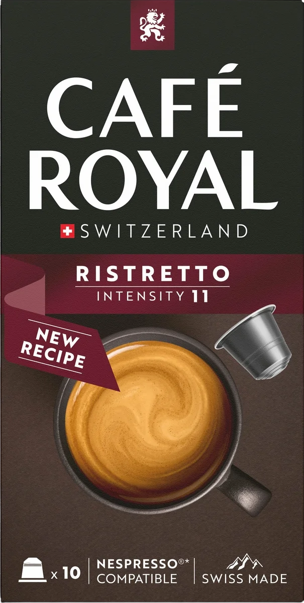 Café ristretto intensité 11 - 10 capsules compatibles Nespresso