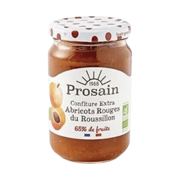 Confiture extra d'abricots bio - 350g - Prosain