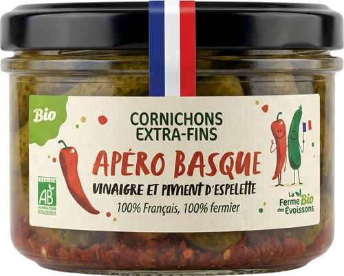 Cornichons Basques Bio - 240g