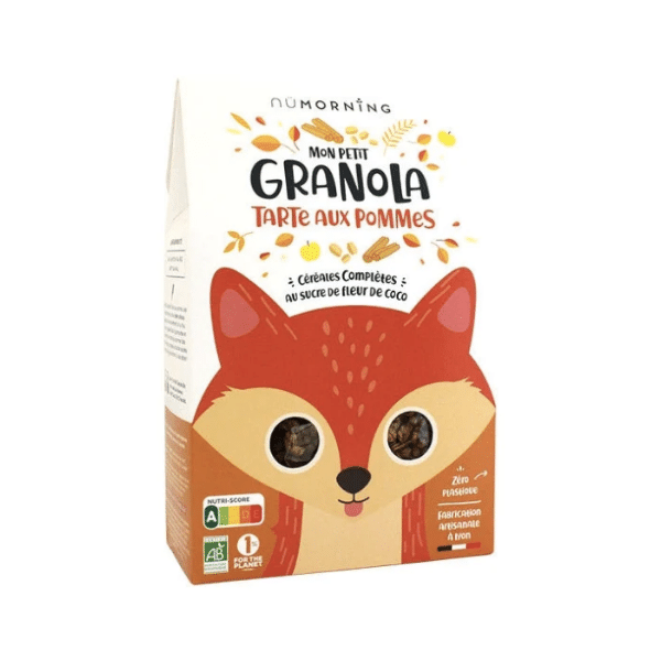 Granola saveur tarte aux pommes bio - 300g