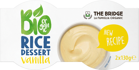 Dessert riz vanille bio - 2x130g