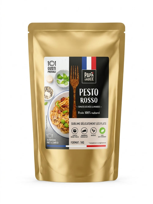 Pesto rosso et tomates séchées - 1Kg