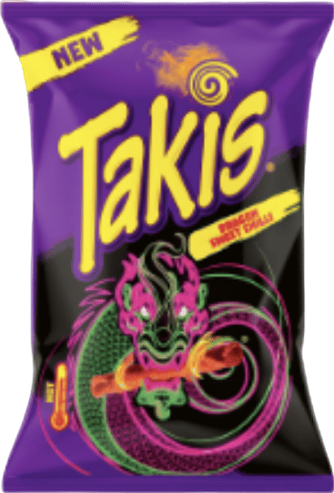 Chips de maïs saveur piment doux - 100g