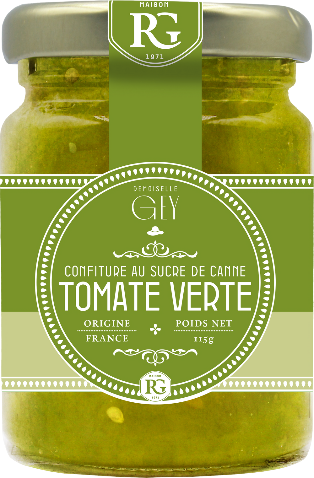 Confiture de tomates vertes - 115g
