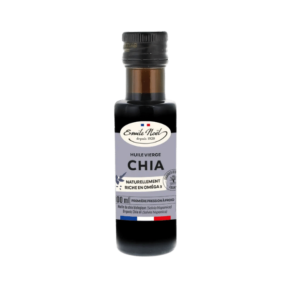 Huile vierge de chia bio - 100ml