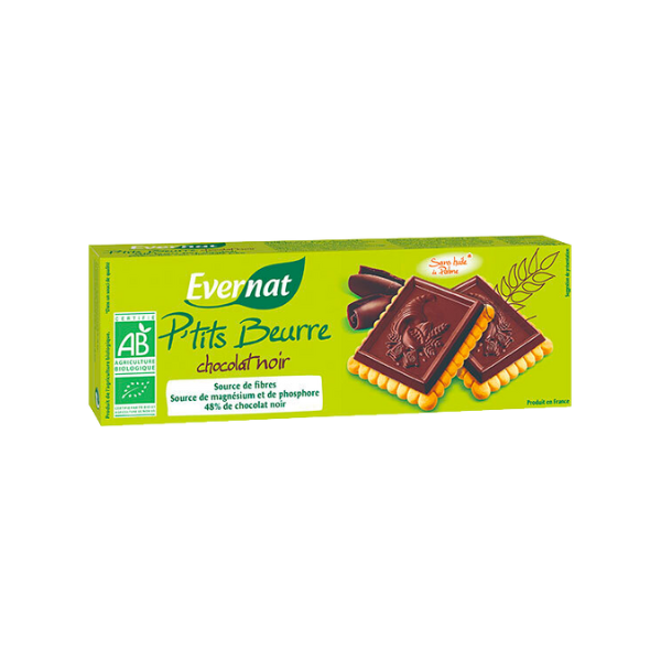 Petits beurre chocolat noir bio - 150g