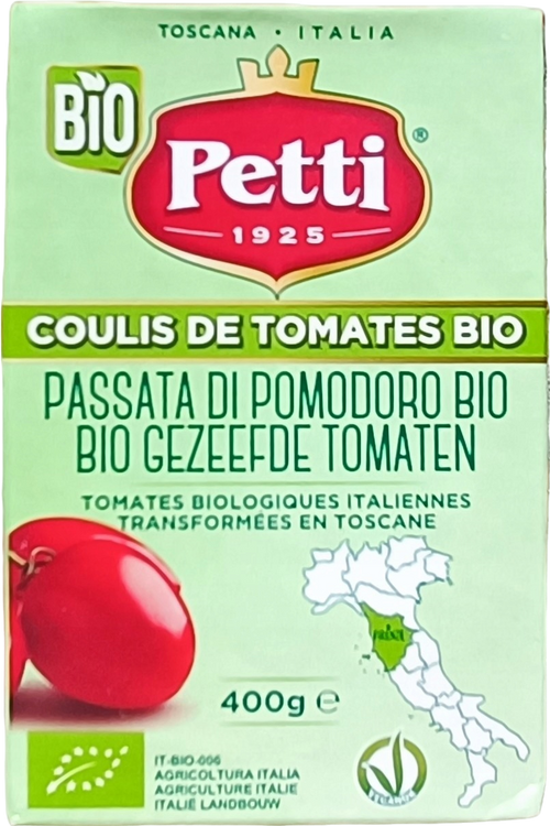 Coulis de tomates bio - 400g