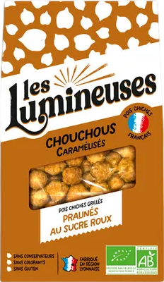 Pois chiche grillé praliné bio - 90g