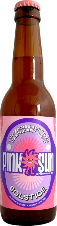 Bière acidulée sans alcool à la framboise - 330ml