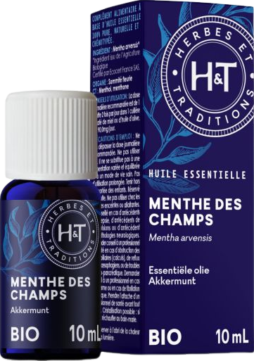 Huile essentielle menthe des champs bio - 10ml