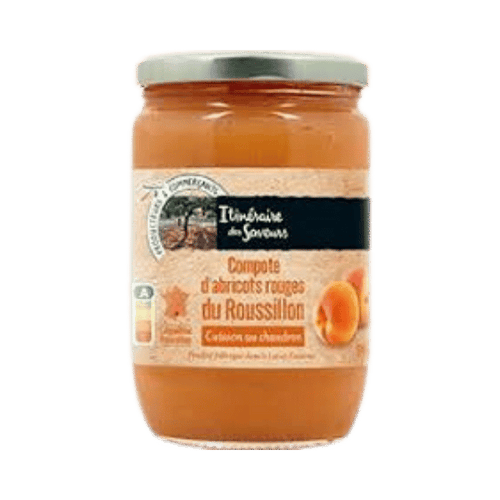 Compote abricots rouges du Roussillon - 590g