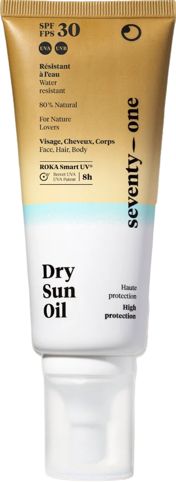Huile sèche solaire SPF30 - 100ml