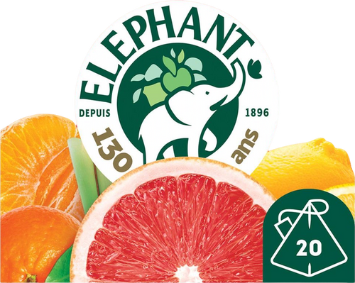Infusion pamplemousse mandarine citron - 20 sachets - 38g