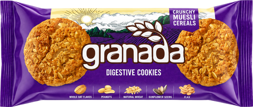 Digestive cookies crunchy muesli cereals – 120 g