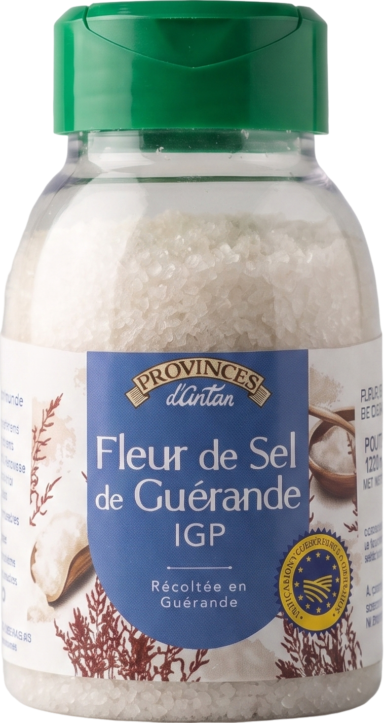 Fleur de sel de Guérande en pot - 130g