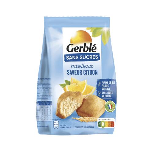 Moelleux au citron sans sucre - 196g