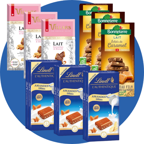 Panier fondu de chocolat