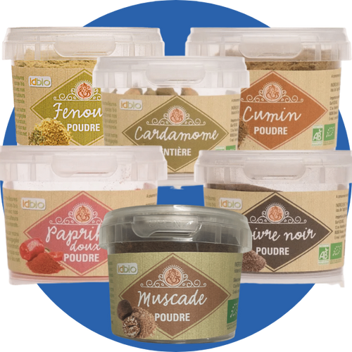 Panier Id Bio - Tour du Monde des Épices bio