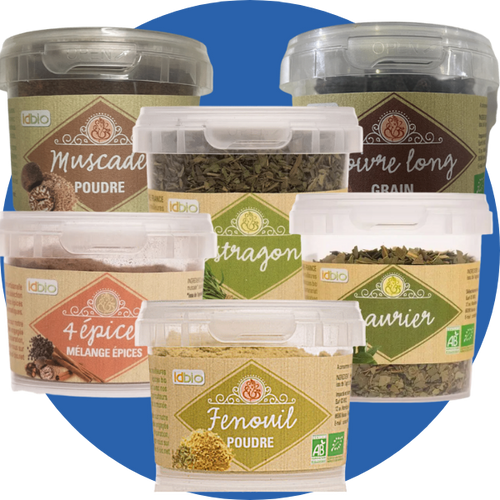 Panier Id Bio - Tour du Monde des Épices bio