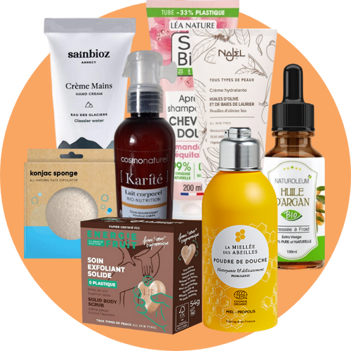 Panier Noël cosmétique