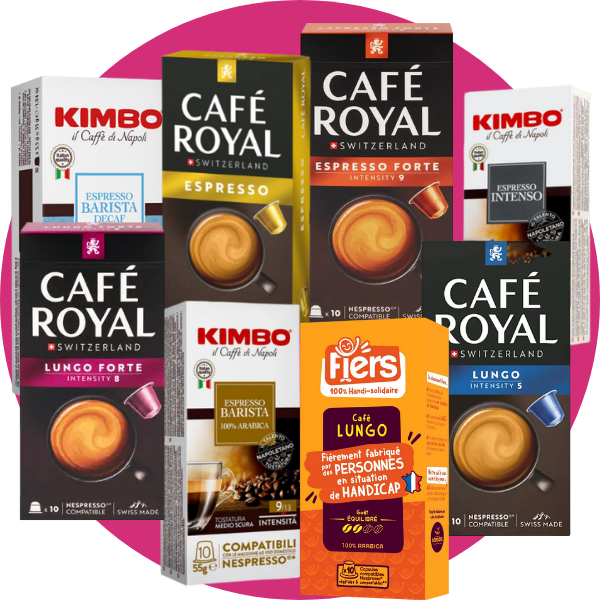 Panier capsules de café