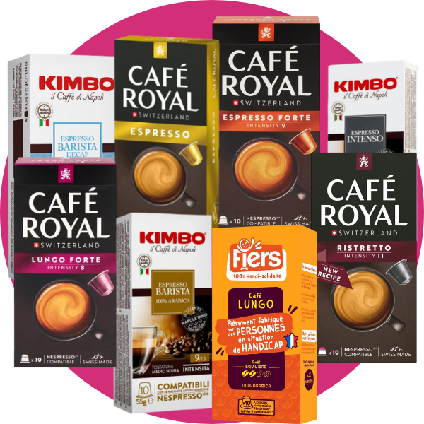 Panier capsules de café