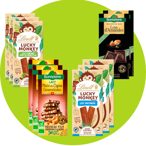 Panier fondu de chocolat