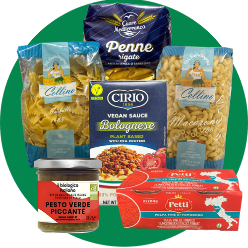 Panier l'Italie des pâtes