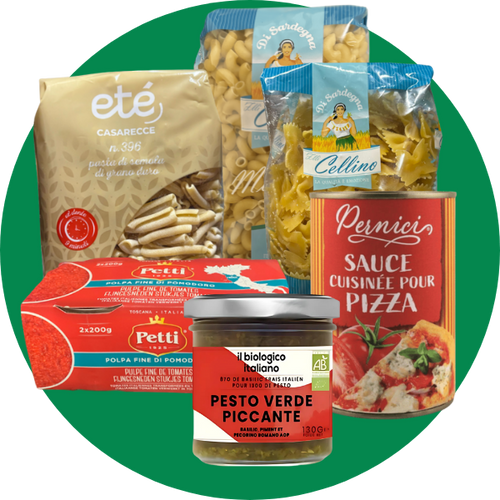 Panier l'Italie des pâtes