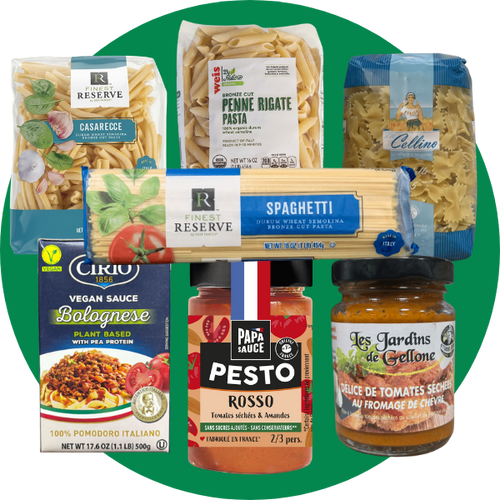 Panier l'Italie des pâtes