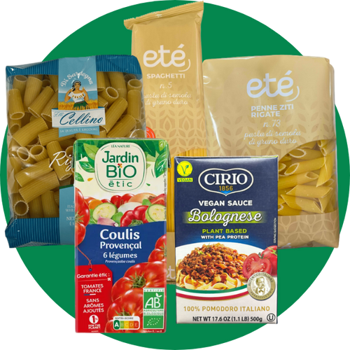 Panier l'Italie des pâtes