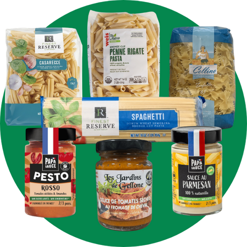 Panier l'Italie des pâtes