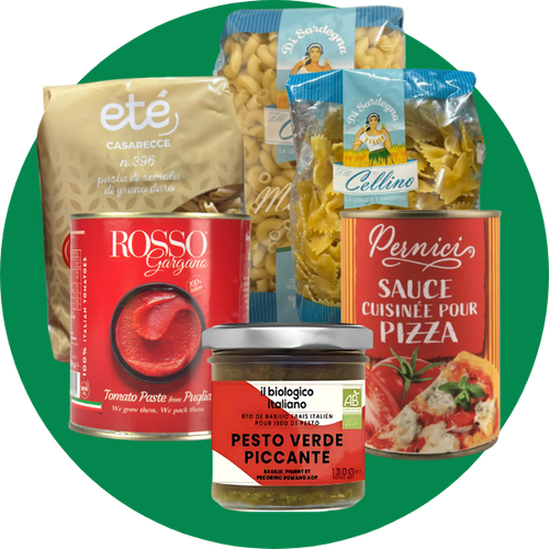 Panier l'Italie des pâtes