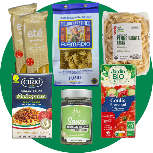 Panier l'Italie des pâtes