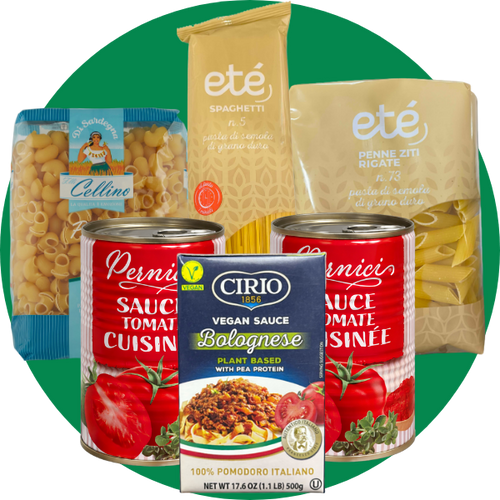 Panier l'Italie des pâtes