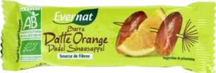 Barre datte orange bio - 40g
