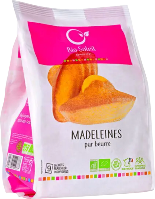 Madeleines pur beurre bio - 200g