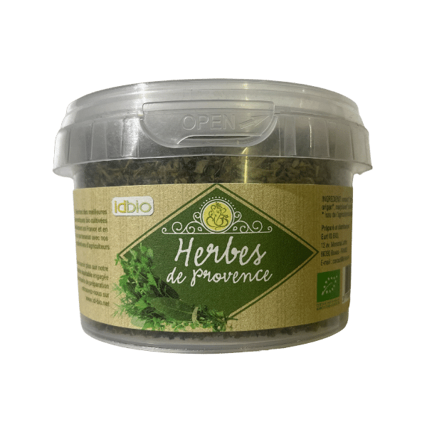 Herbes de provence en flocons bio - 50g - Id Bio