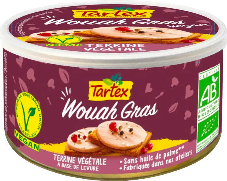 Terrine végétale Wouah Gras bio - 125g