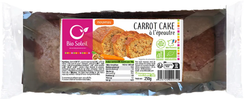Carrot cake à l'épeautre bio - 250g