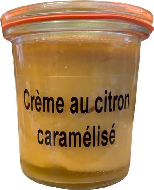 Crème au citron caramélisé - 120g