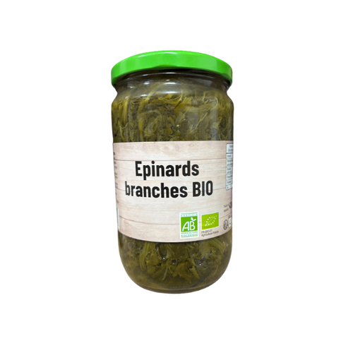 Epinard en branches bio - 630g