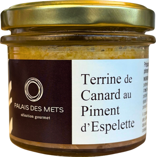 Terrine de canard au piment d'Espelette - 90g
