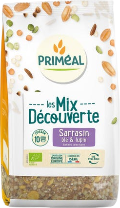 Mix Sarrasin, blé et lupin bio - 400g