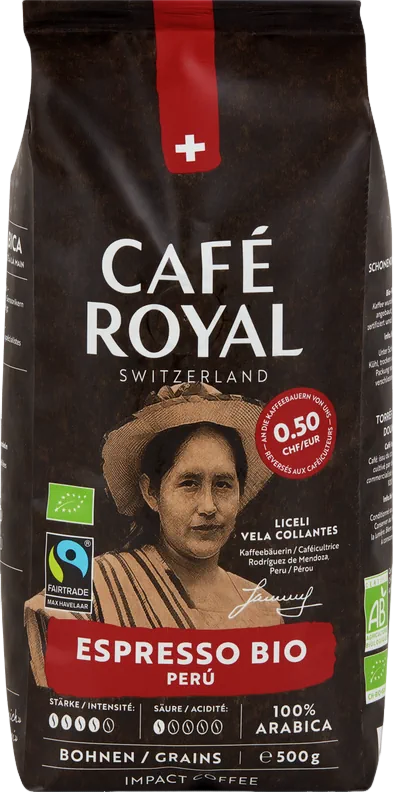 Café en grains Espresso Perou bio - 500g