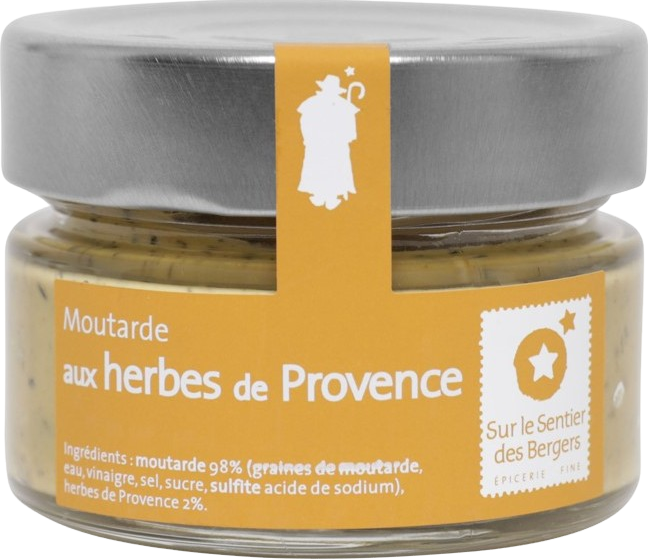 Moutarde aux herbes de Provence