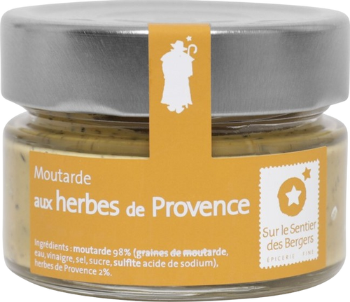 Moutarde aux herbes de Provence