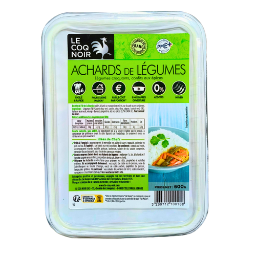 Achards de légumes - 600g