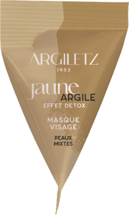 Berlingot masque argile jaune - 15ml